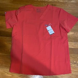 FIGS three pocket scrubs top